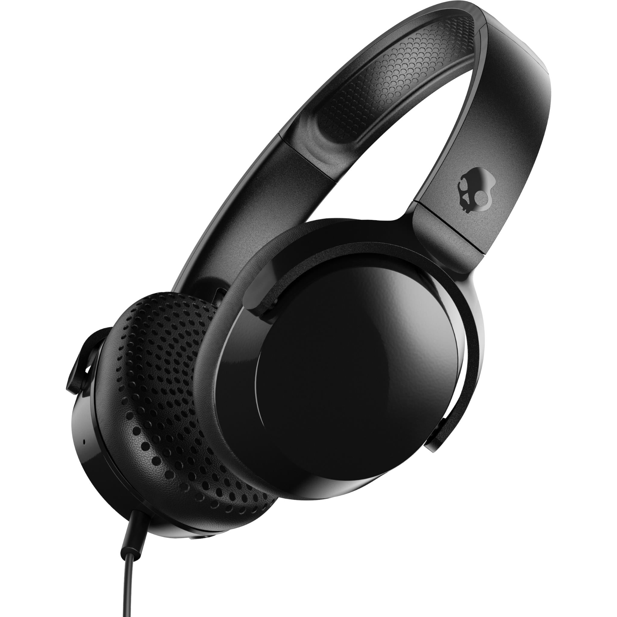 skullcandy riff on-ear headphones (black)