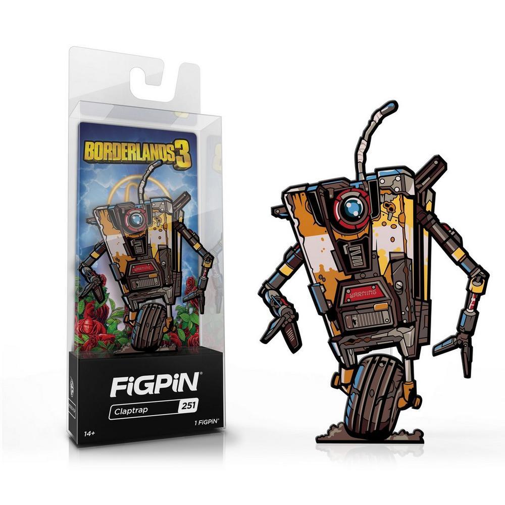 borderlands 3 - claptrap figpin classic (#251)