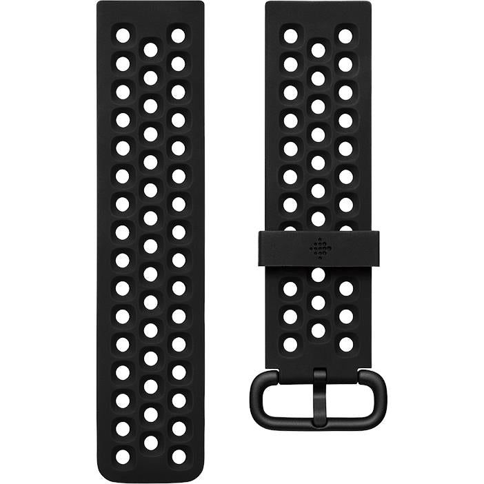 fitbit sports band for versa 2 (black/small)