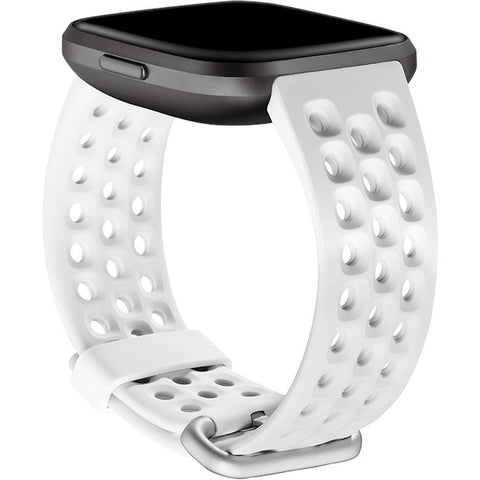 white fitbit watch