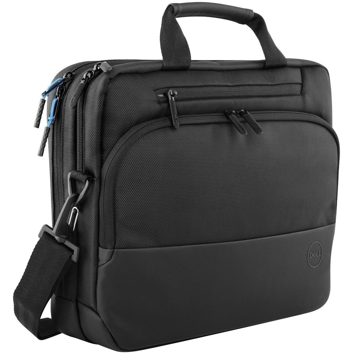 dell pro 15" laptop briefcase bag (black)