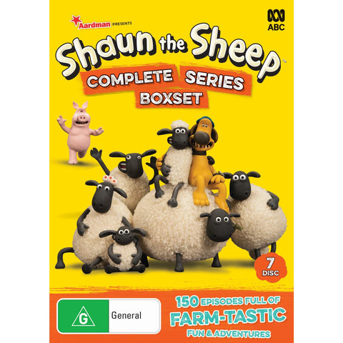 Shaun the Sheep - Complete Series Boxset