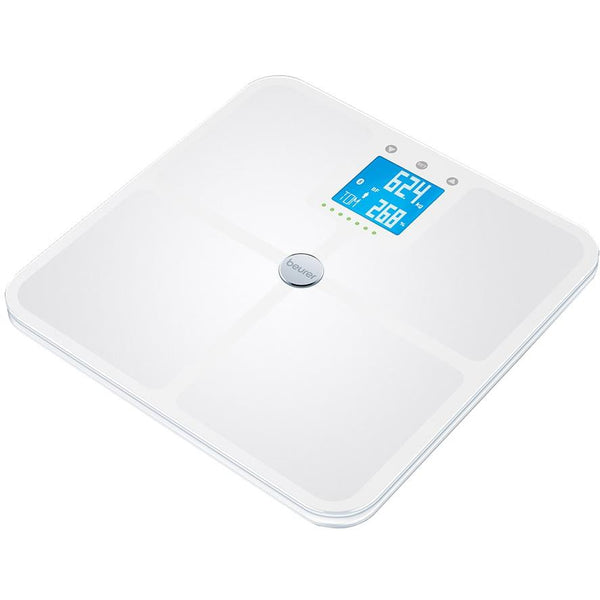 Rechargeable Digital Scale for Body Weight, Precision Bathroom Weighing  Bath Scale, Step-On Technology, High Capacity - 400 lbs. Large Display 5  Core BS 01 R WH 