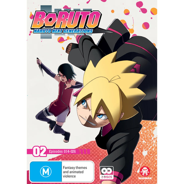 Boruto: Naruto Next Generations: Boruto Back in Time (DVD, 2017