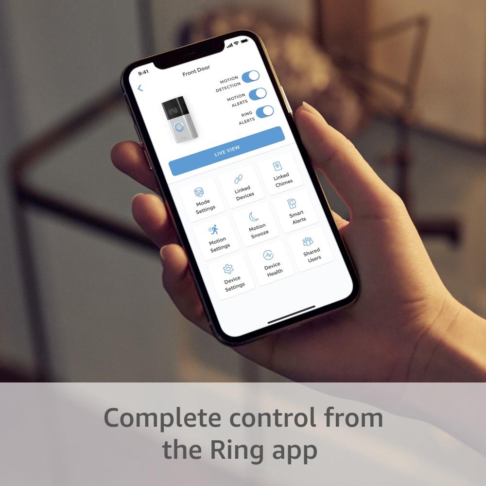 can you watch live view for ring doorbell pro on mac
