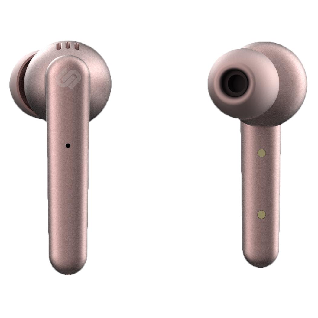 rose gold apple earphones