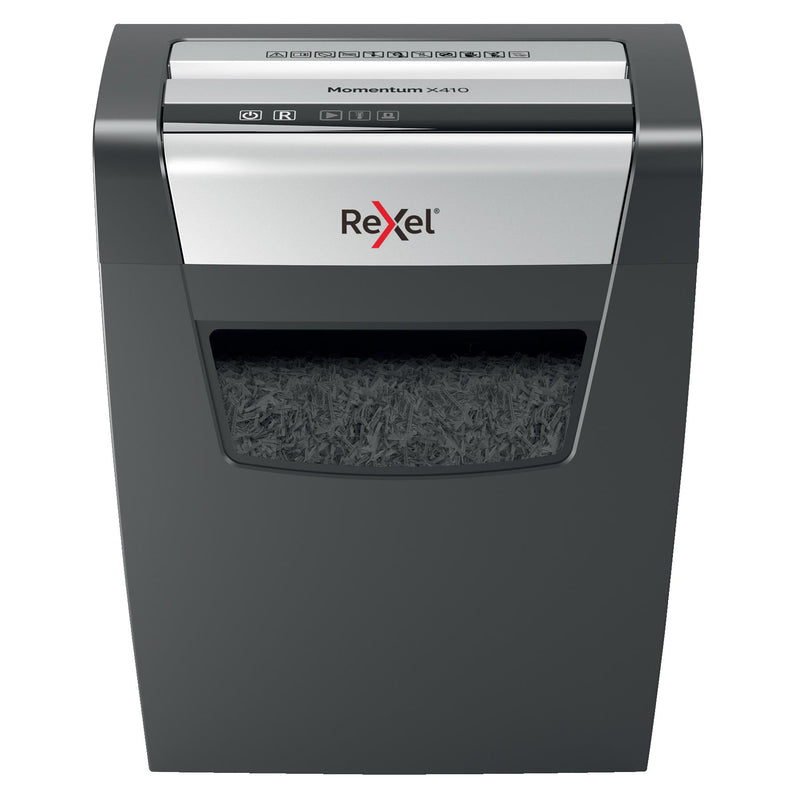 Rexel Momentum X410 23L Cross Shredder | JB Hi-Fi