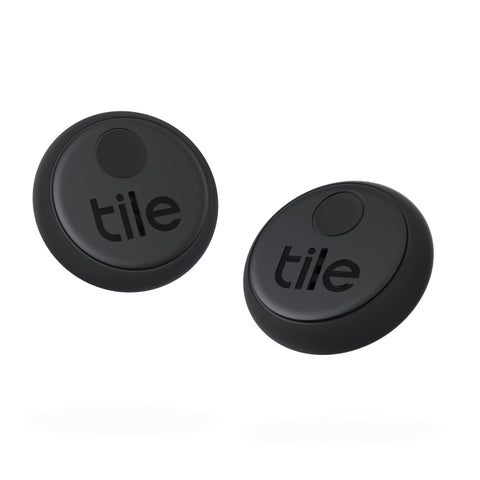 Tile Sticker Bluetooth Tracker 2020 2 Pack Black Jb Hi Fi