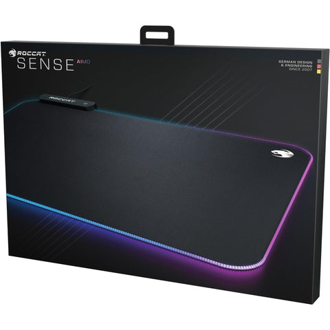 Roccat Sense Aimo Rgb Illuminated Gaming Mousepad Jb Hi Fi