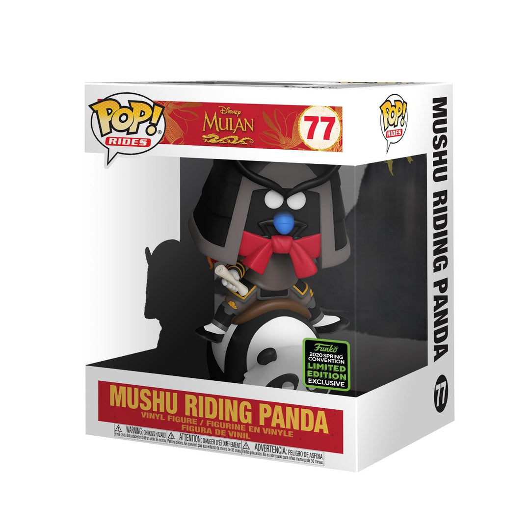 Mulan Mushu On Panda Pop Vinyl Ride Eccc Jb Hi Fi