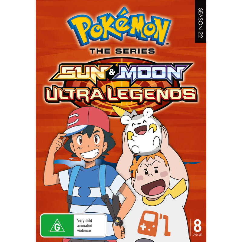 Pokemon The Series Season 22 Sun Moon Ultra Legends Jb Hi Fi