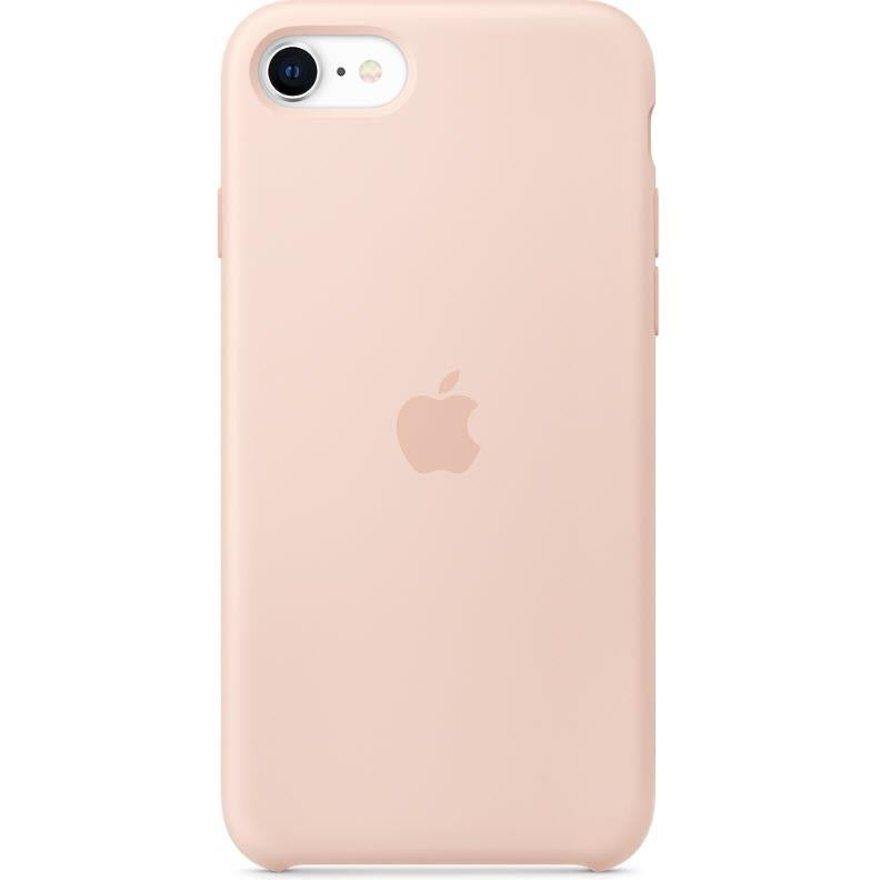apple silicone case for iphone se/8/7 (pink)