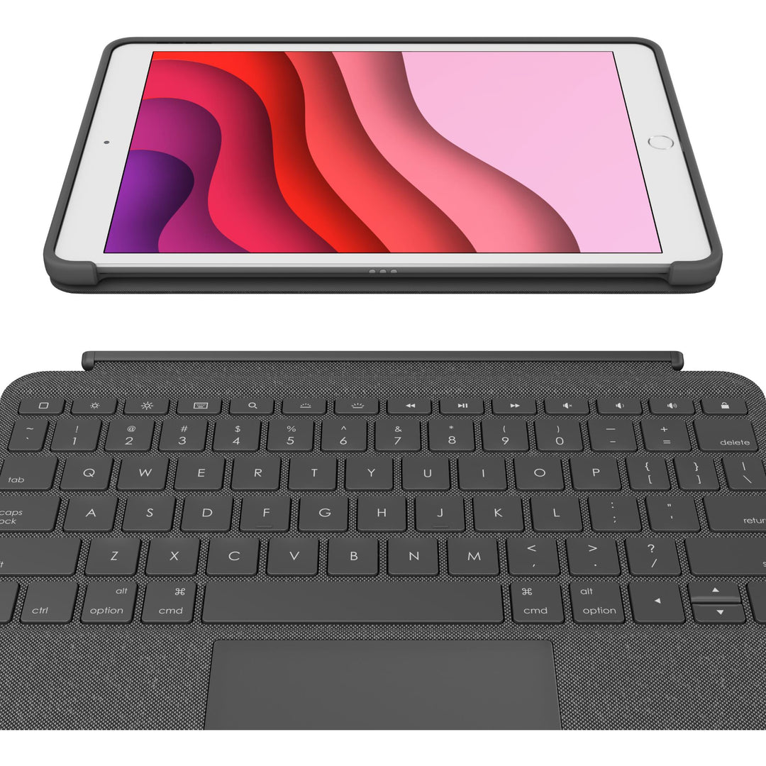 Logitech Combo Touch Folio Keyboard Case For Ipad 10 2 7th 8th 9th Gen Jb Hi Fi