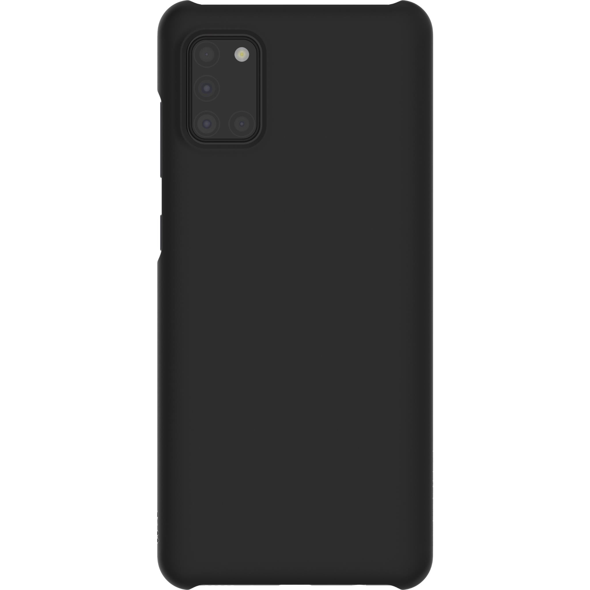 samsung hard cover case for a31 (black)