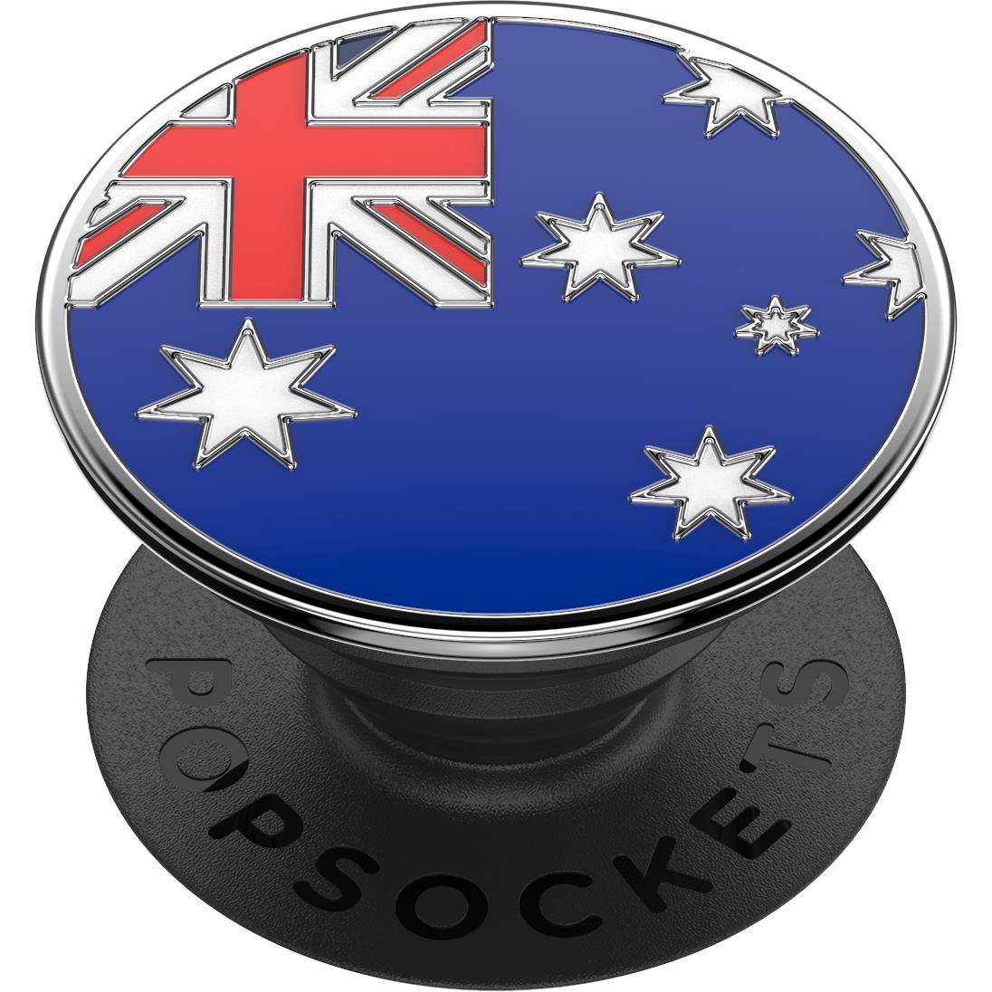 popsockets swappable popgrip (enamel australian flag)