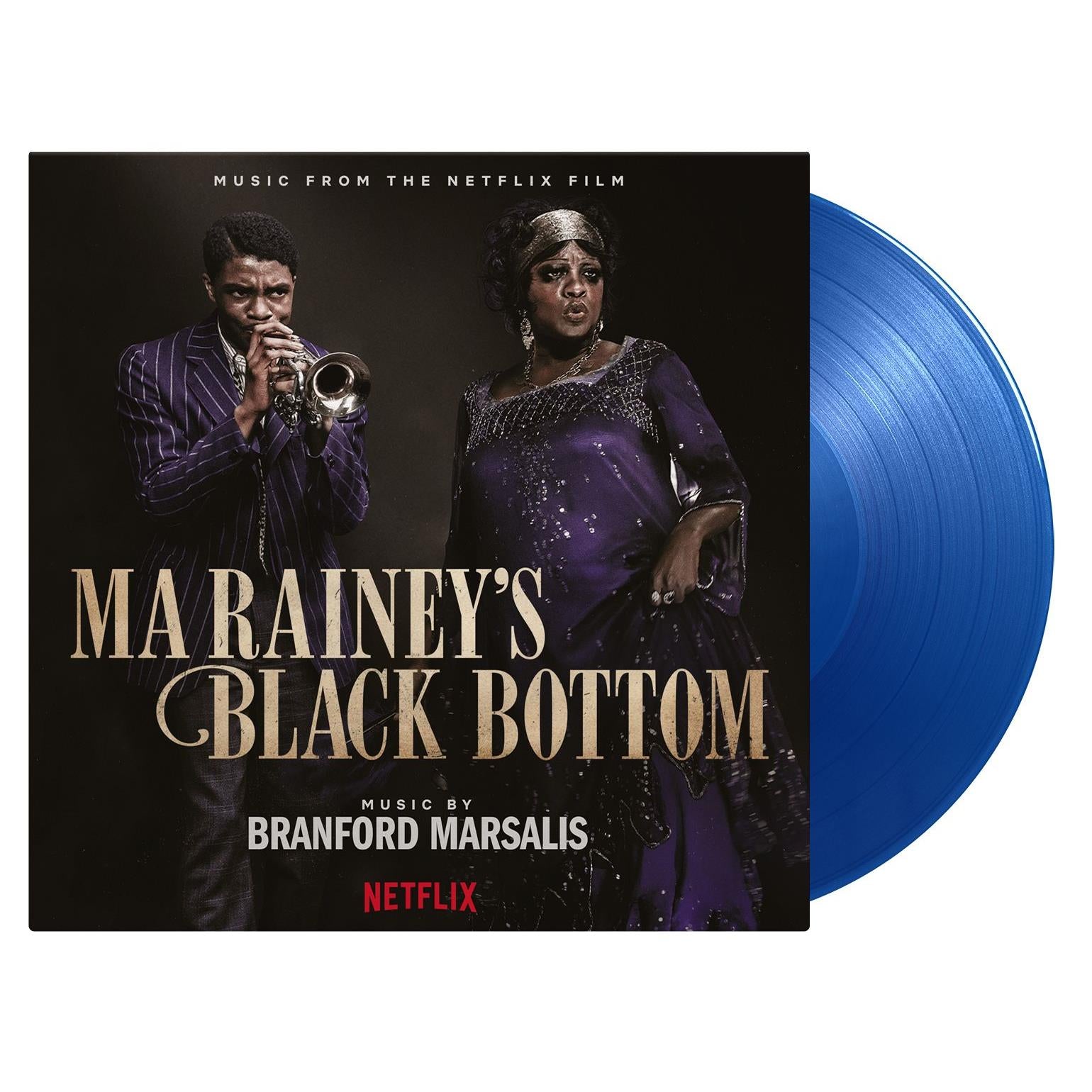 ma rainey’s black bottom (original soundtrack) (limited transparent blue vinyl) (online only)