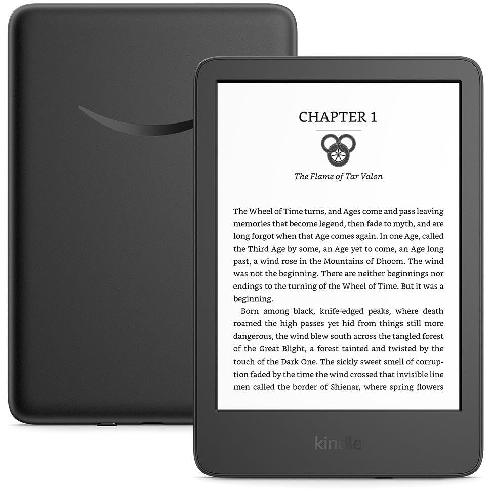 kindle 6" with built-in light 16gb (black) [11th gen]