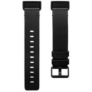 Fitbit Charge 4 Leather Band (Black 