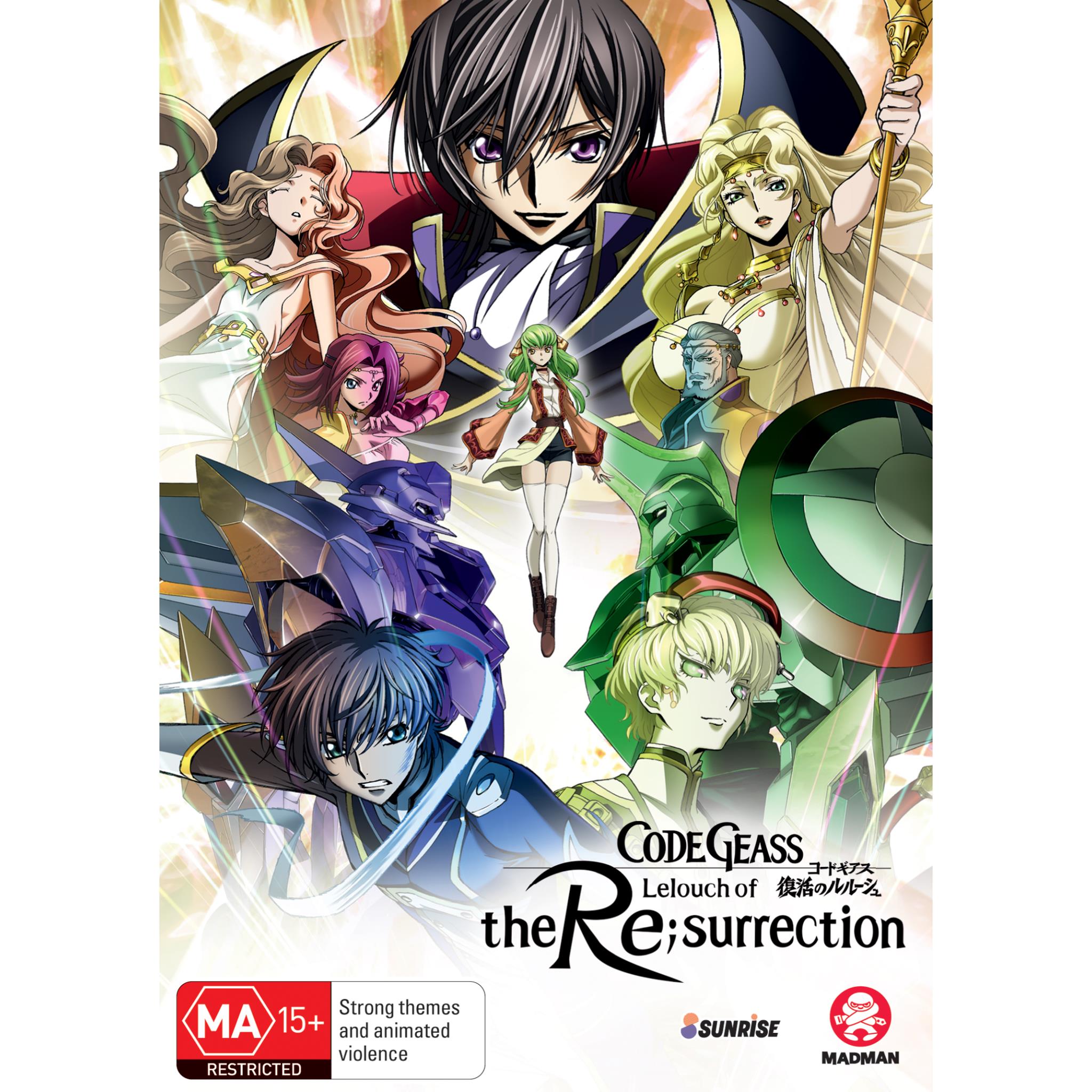 code geass: lelouch of the re;surrection