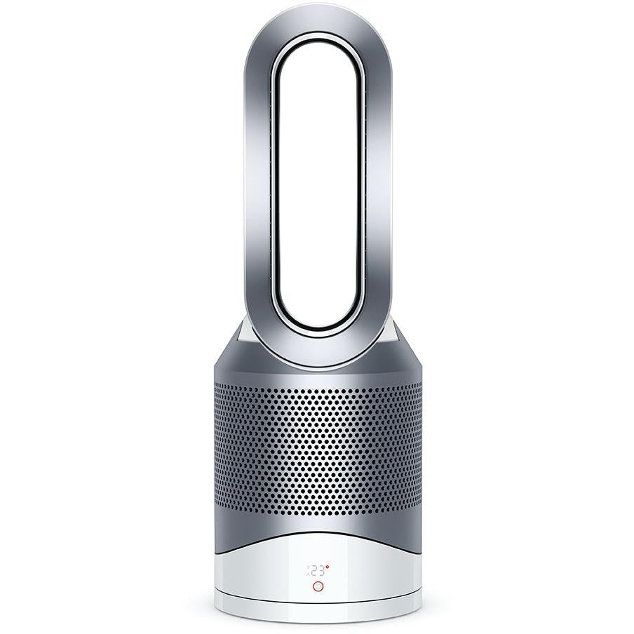 dyson pure hot+cool link purifying fan heater (white/silver)