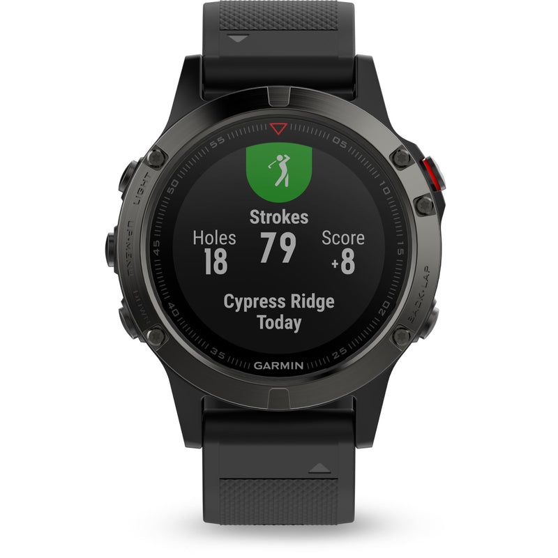 Garmin Fenix 5 Sports Watch with Black 