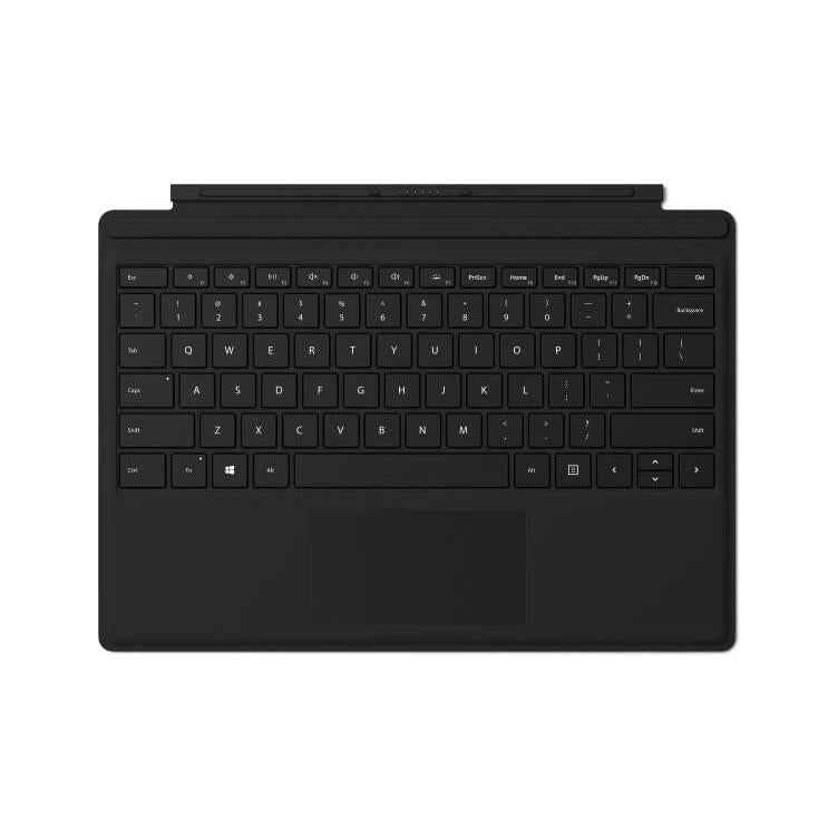 microsoft surface pro type cover for 7 pro and earlier models (black)