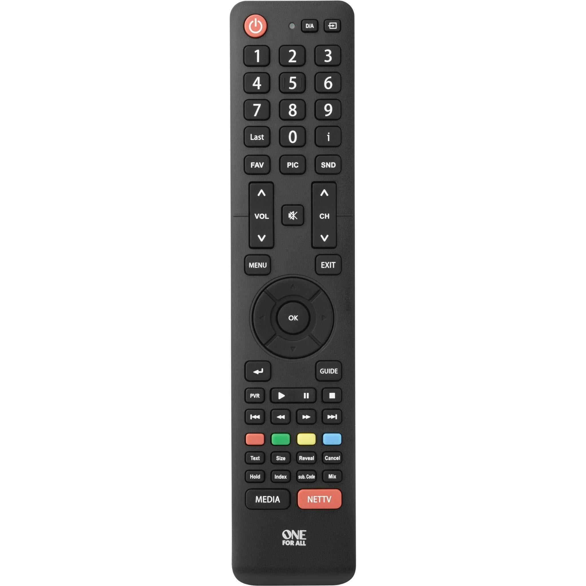 one for all hisense tv replacement remote