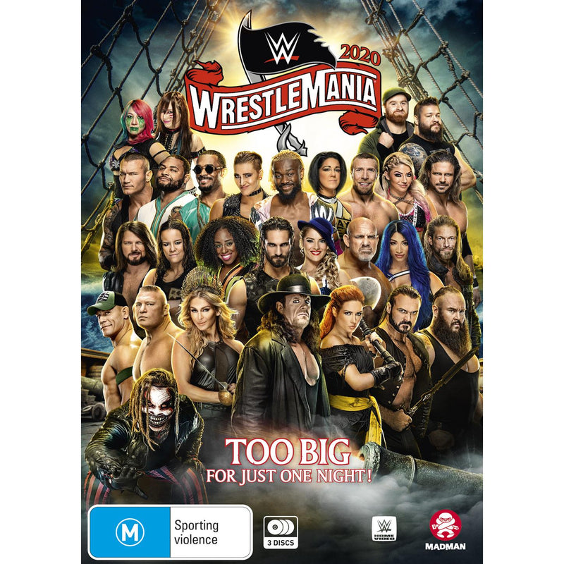 WWE Wrestlemania 36 JB HiFi