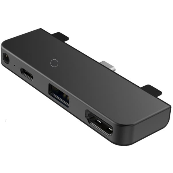 hyperdrive 4-in-1 usb-c hub for ipad pro (space grey)