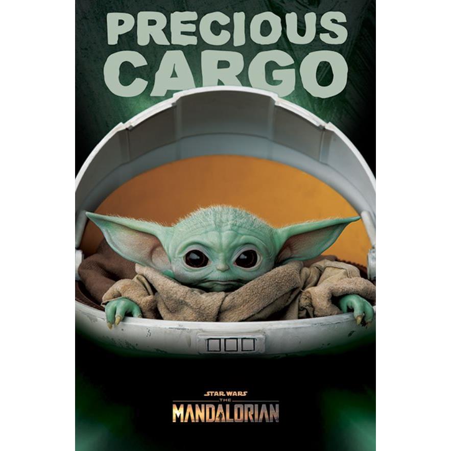 star wars: the mandalorian - precious cargo poster
