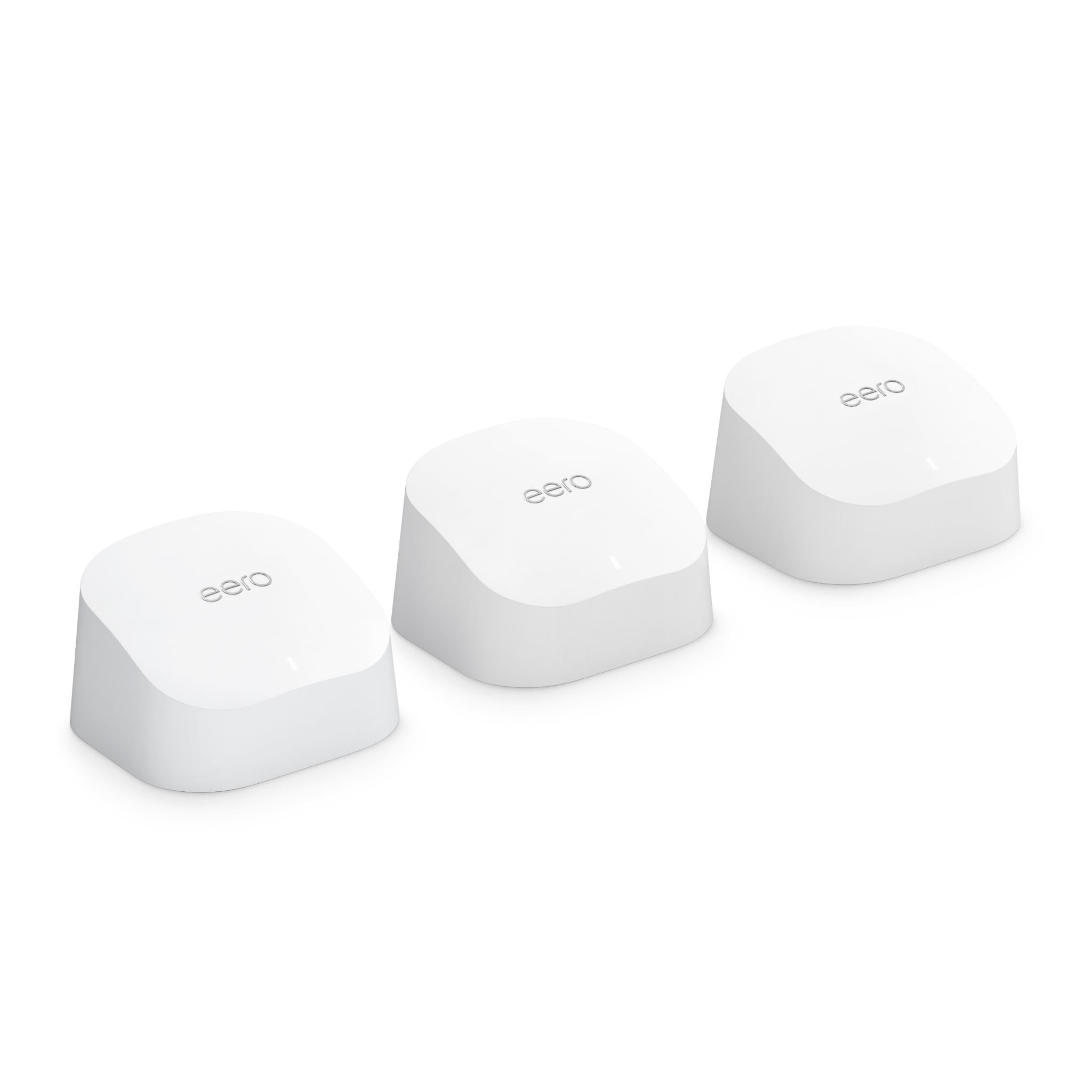 eero 6 truemesh wi-fi 6 dual-band system (3 pack)