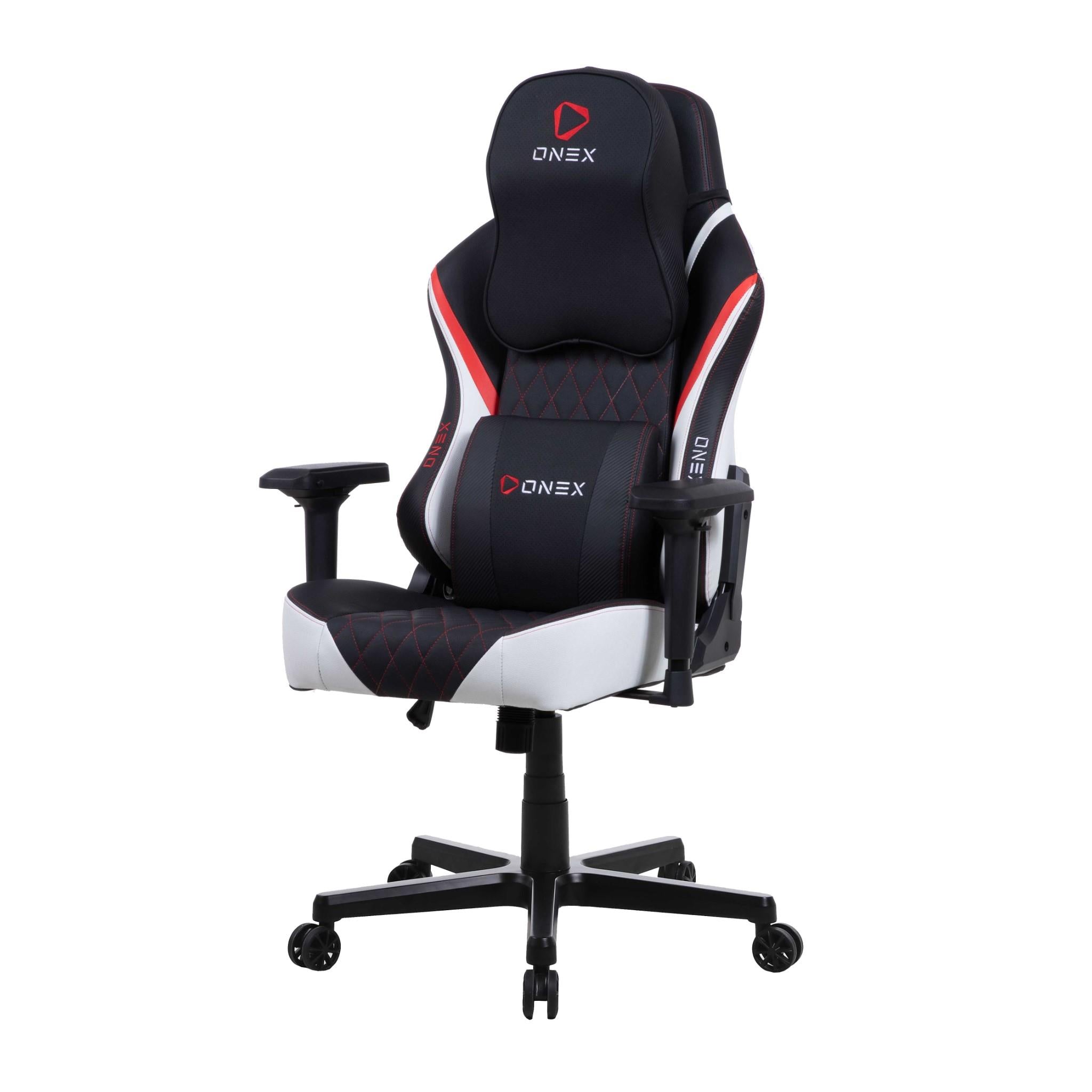 onex fx8 formula x module injected premium gaming chair (black/red/white)