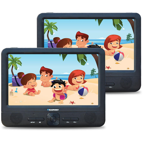 Blaupunkt Bpdvd99 9 Dual Screen Portable Dvd Player Jb Hi Fi