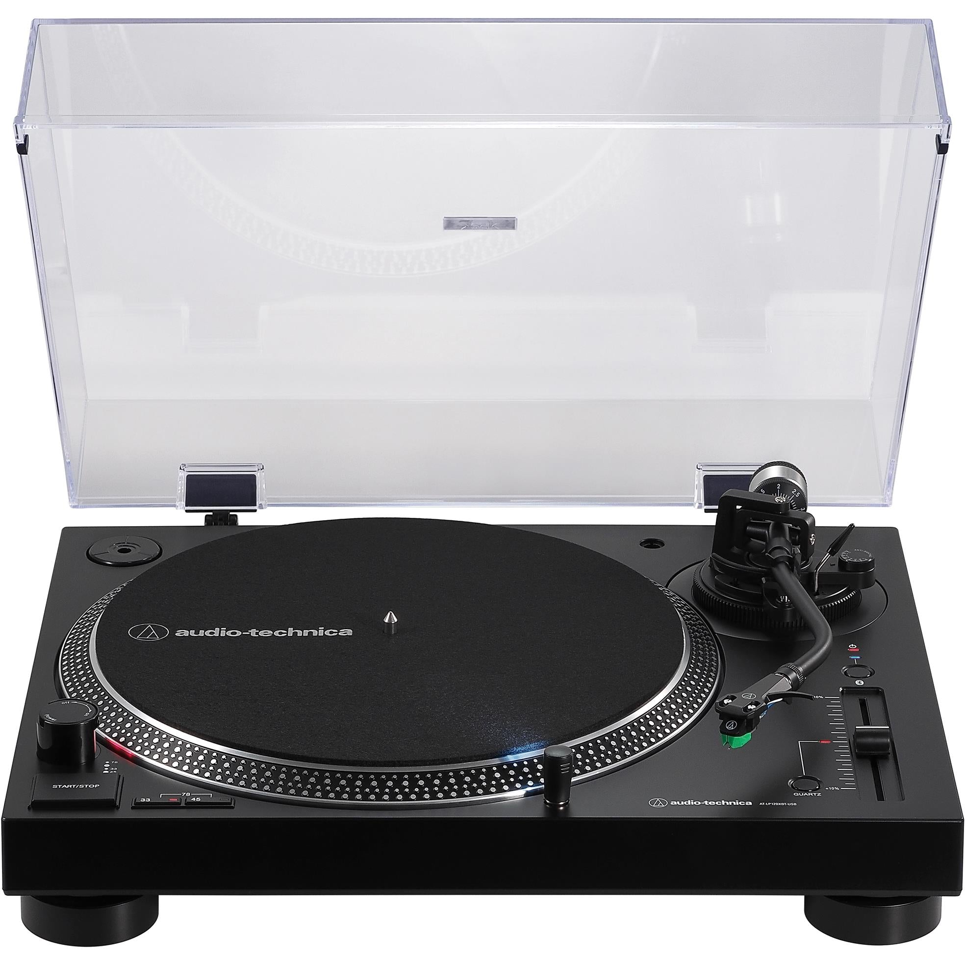 audio-technica lp120xbt fully manual direct drive turntable (black)