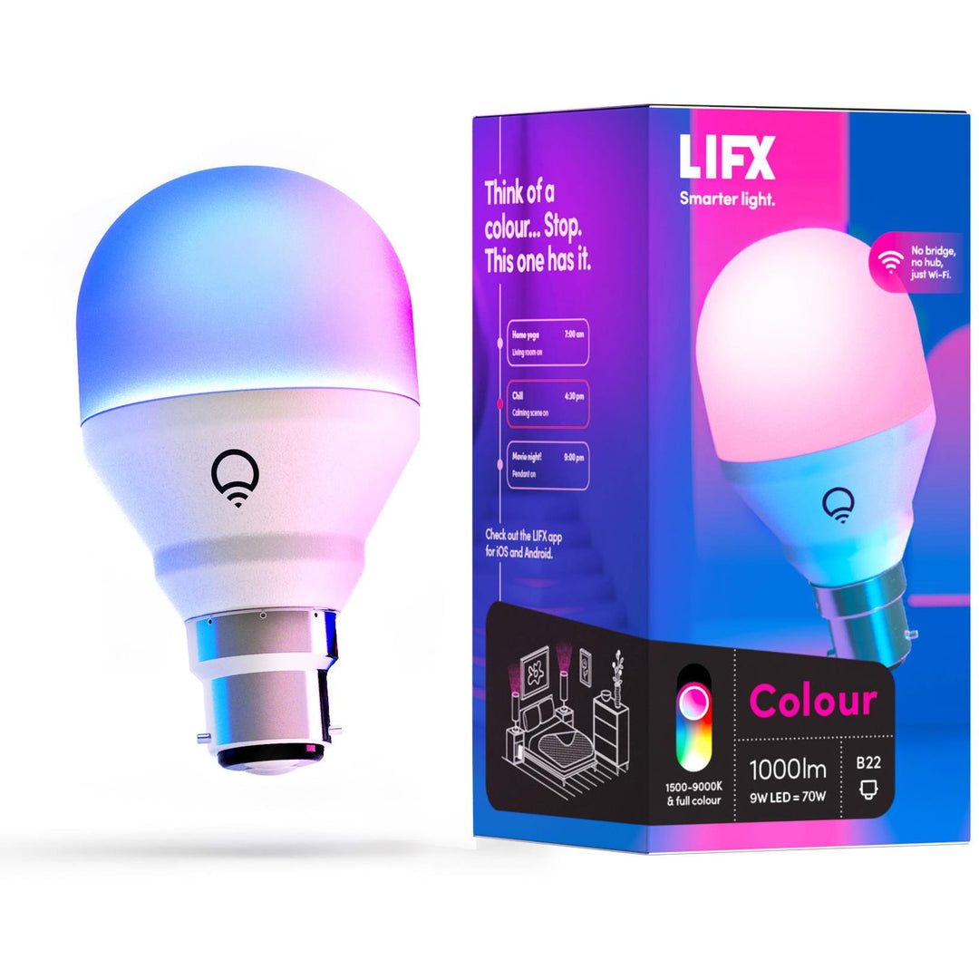 Lifx Colour A60 1000lm B22 Smart Bulb Jb Hi Fi