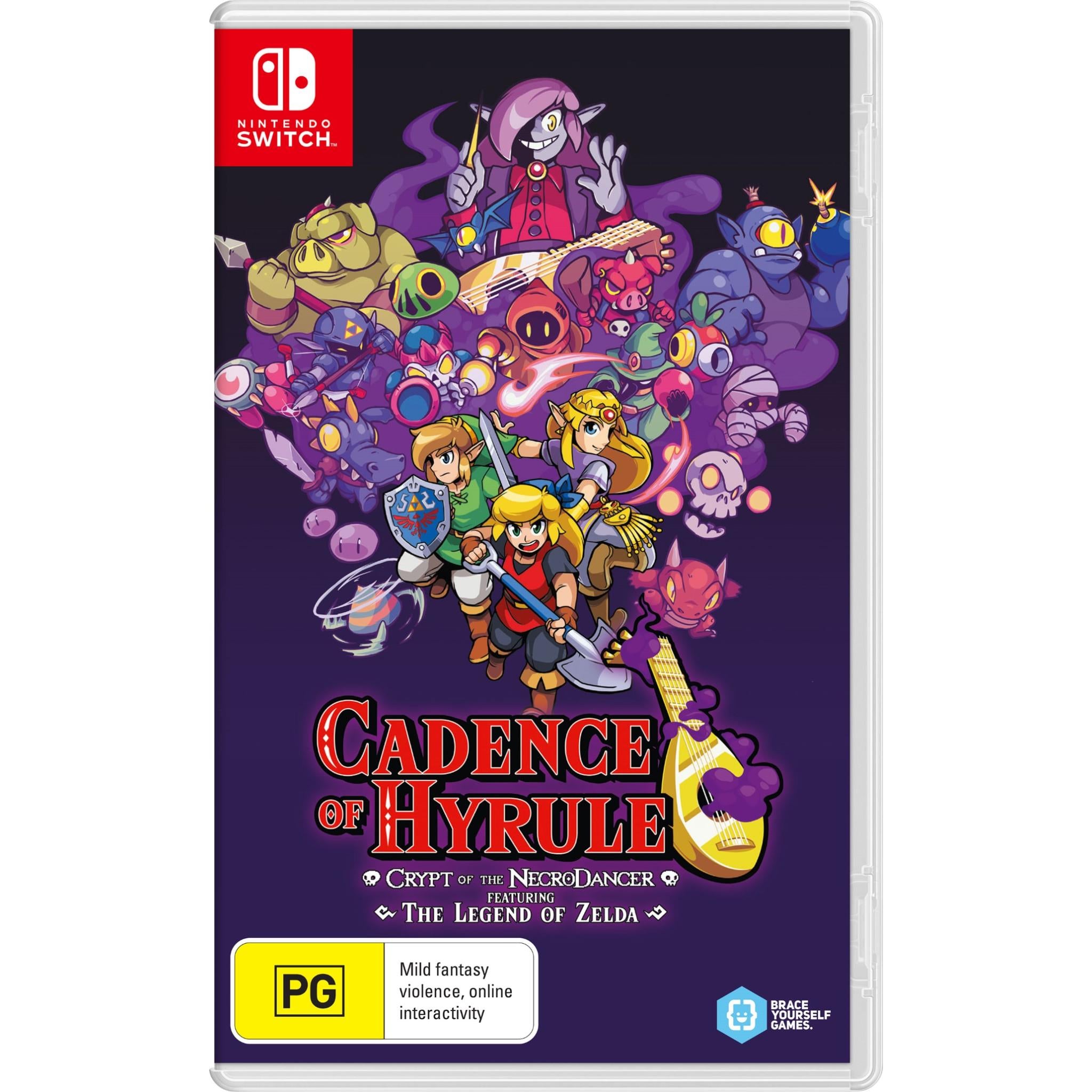 cadence of hyrule – crypt of the necrodancer featuring the legend of zelda