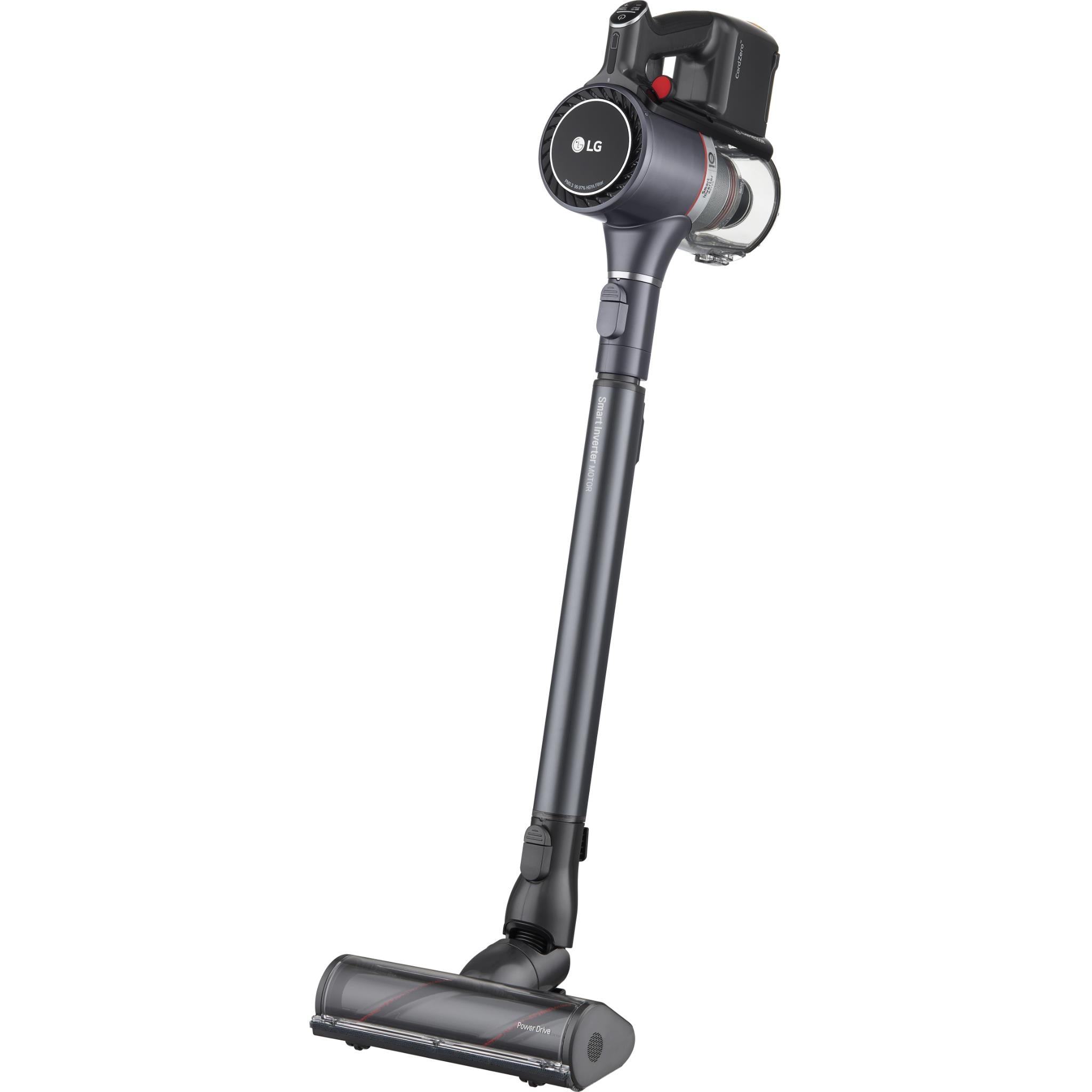 lg cordzero a9 kompressor with power drive mop (iron grey)