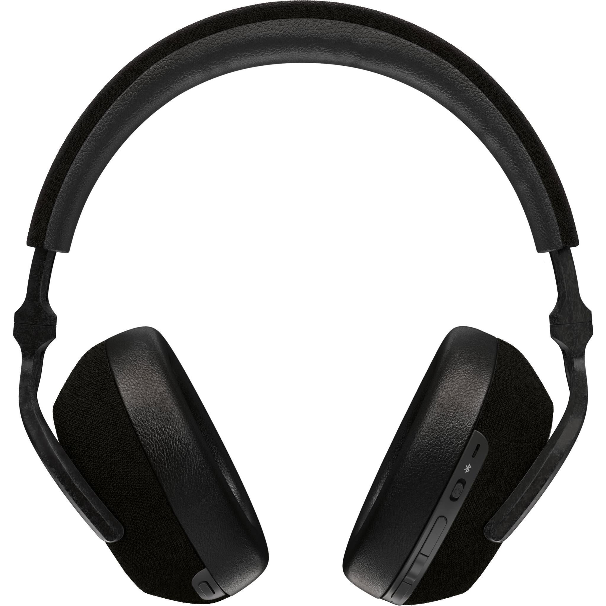 bowers & wilkins px7 wireless noise cancelling over-ear headphones (carbon black)