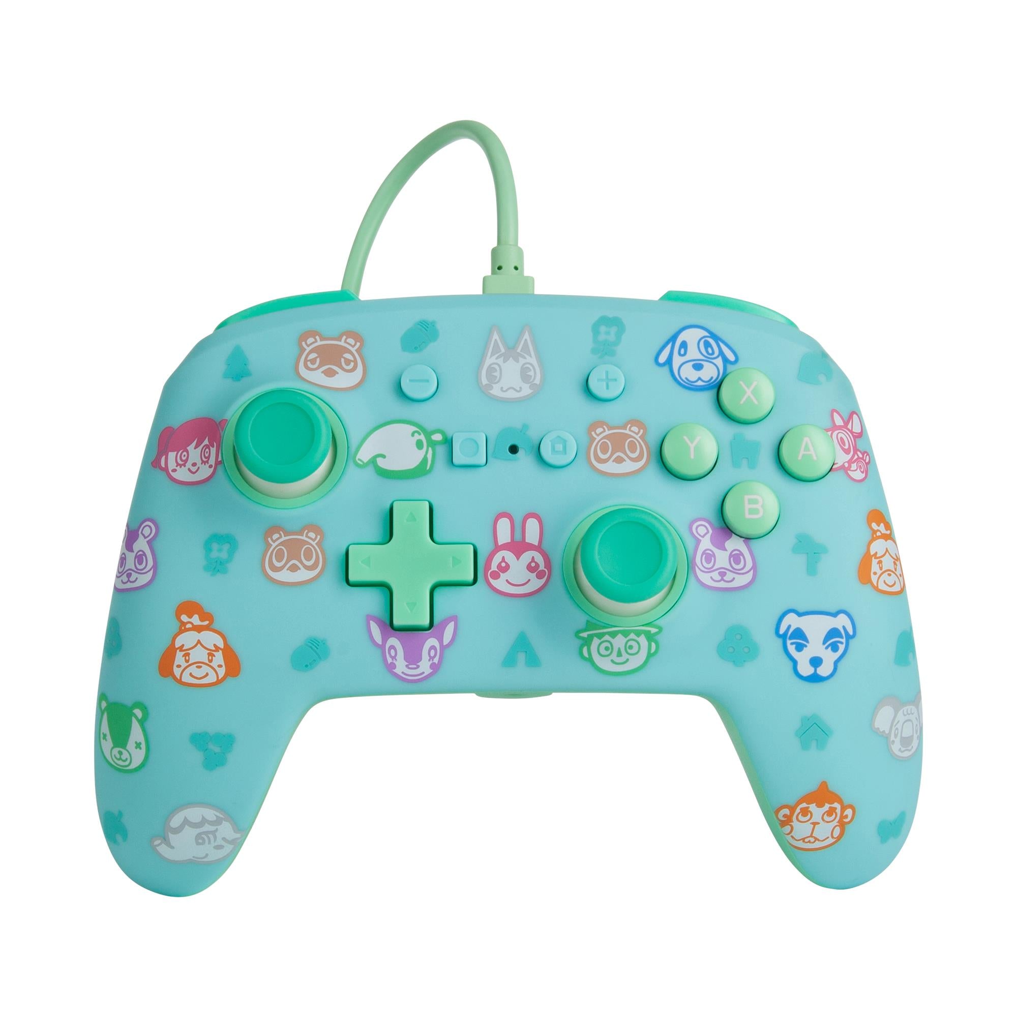 powera animal crossing new horizons enwired controller for nintendo switch