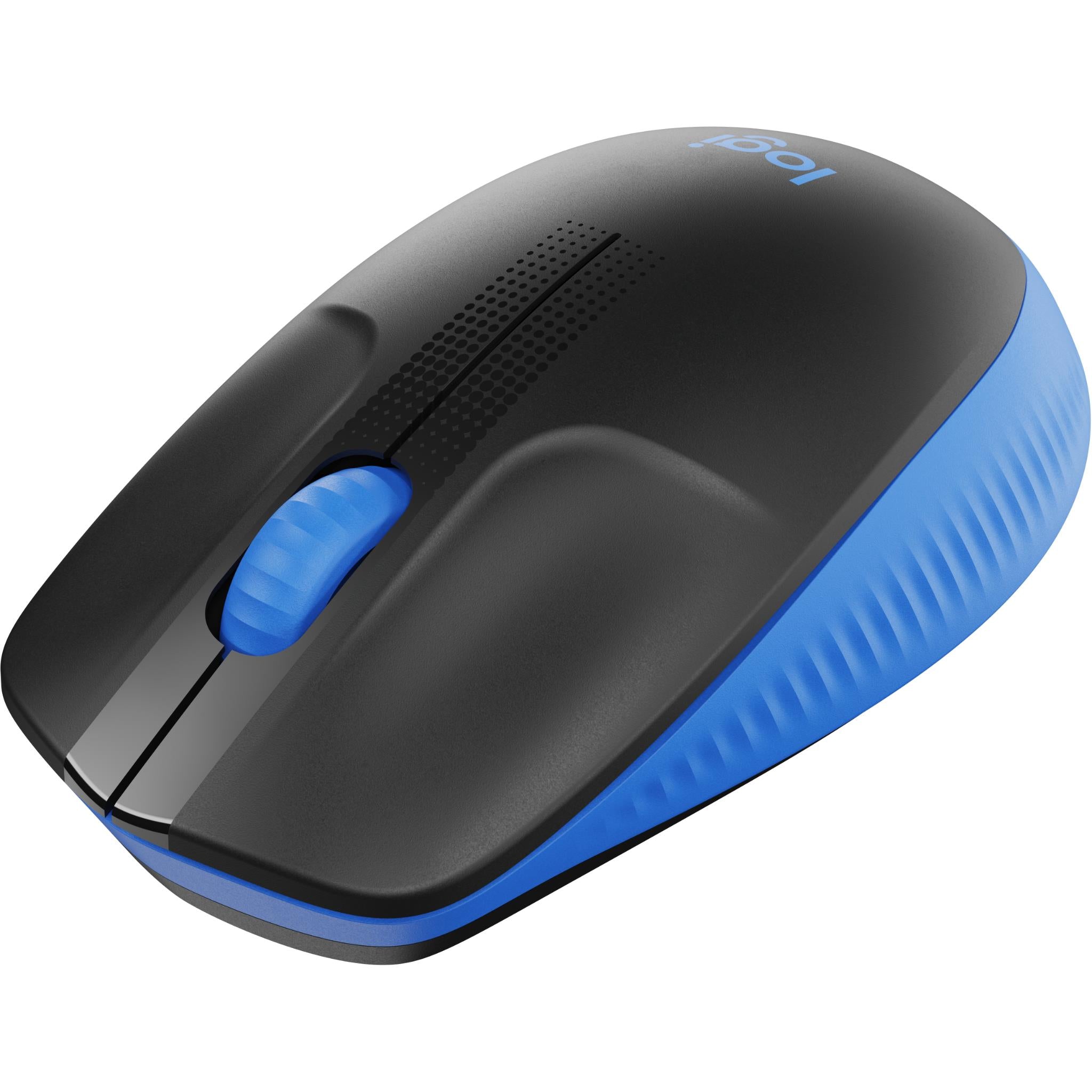 logitech m190 wireless mouse (blue)