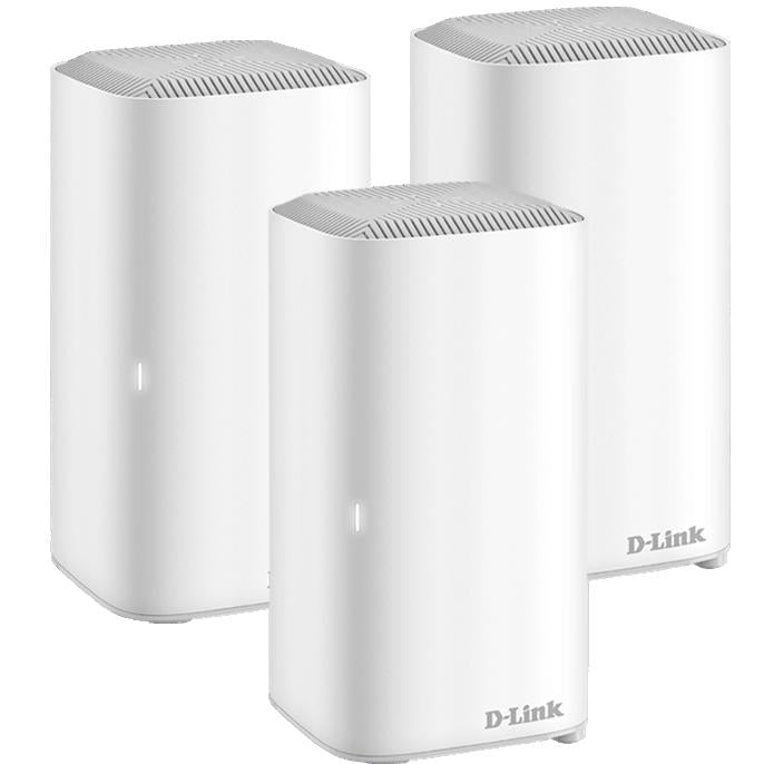 d-link covr-x1873 ax1800 dual band mesh wi-fi 6 system (3 pack)