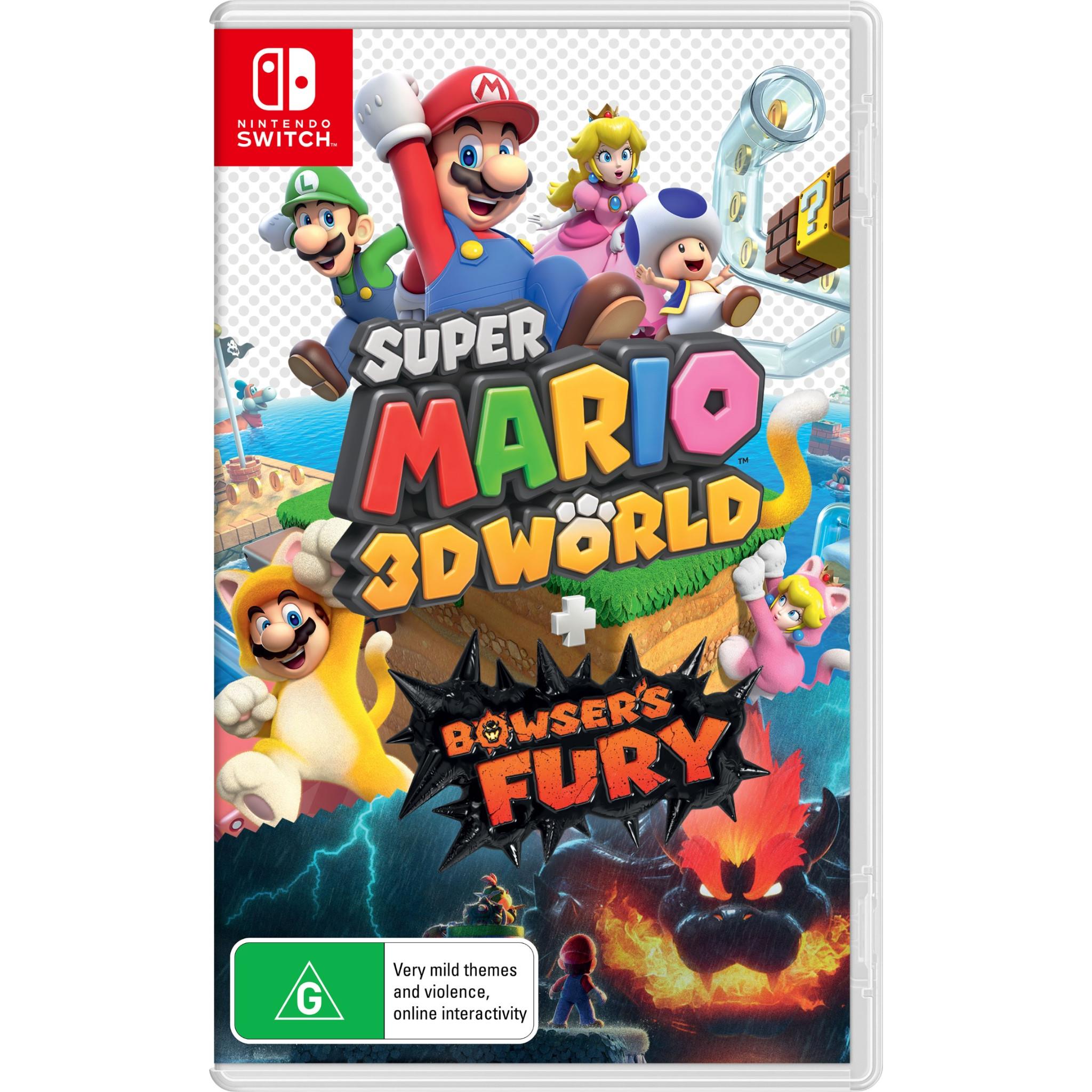 super mario 3d world + bowser's fury