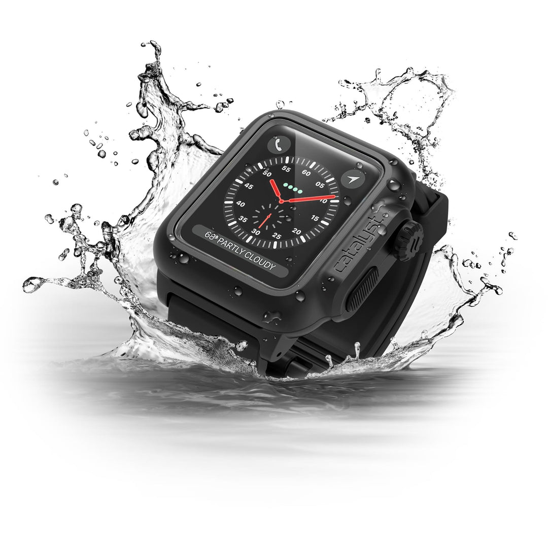 etik legeplads Forventning Catalyst Waterproof case for Apple Watch 3/2, 42mm (Black) | JB Hi-Fi