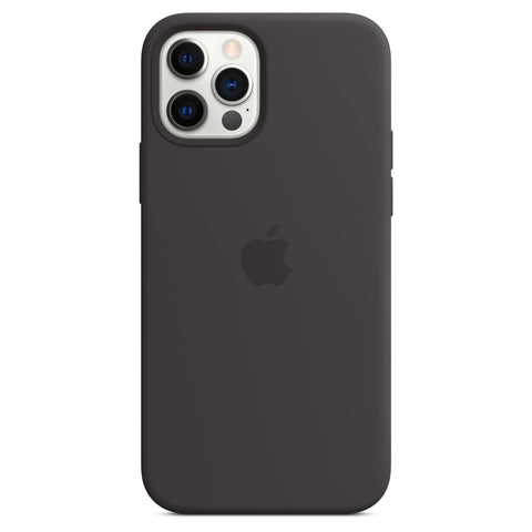 Download Apple Silicone Case for iPhone 12/12 Pro (Black) | JB Hi-Fi