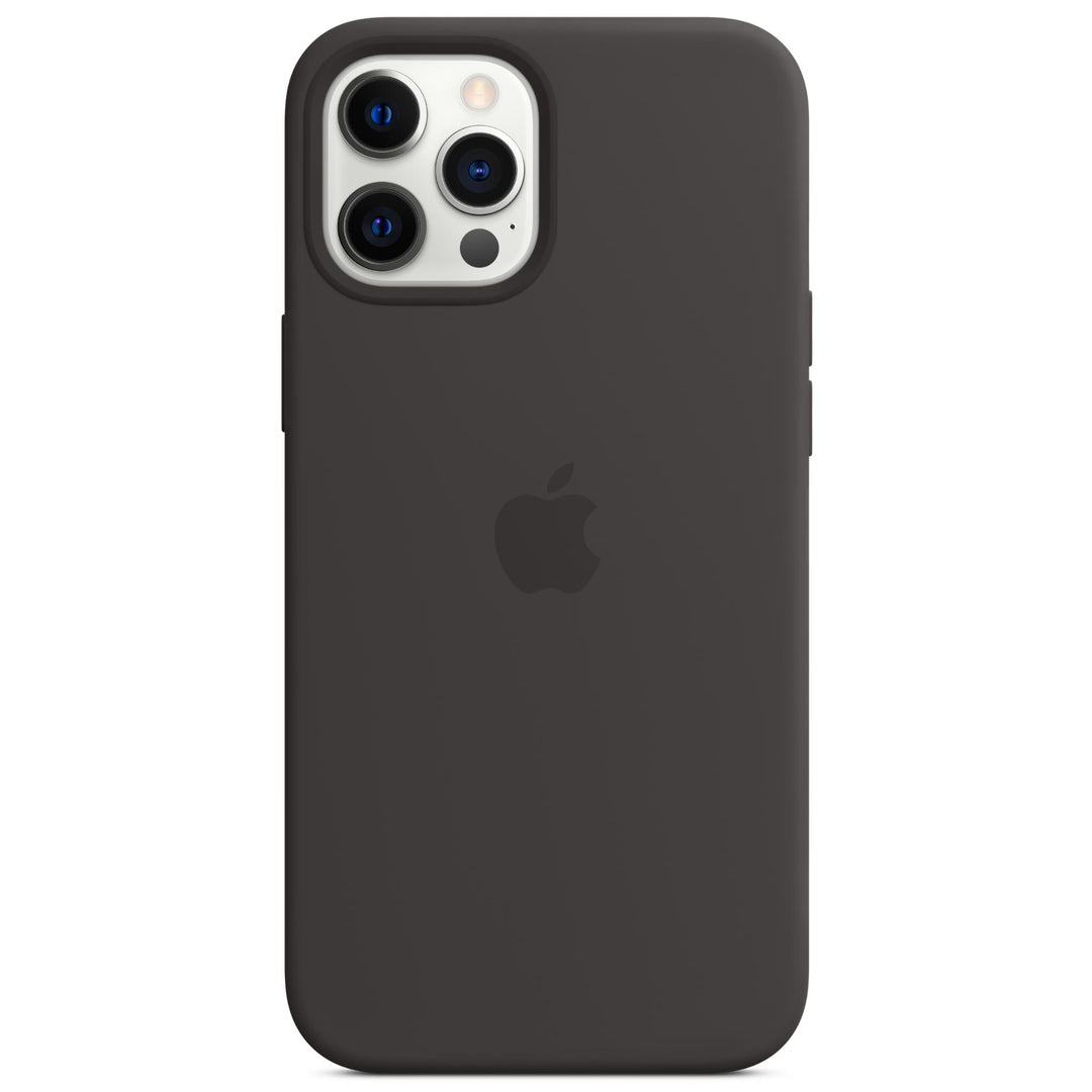 Apple Silicone Case For Iphone 12 Pro Max Black Jb Hi Fi