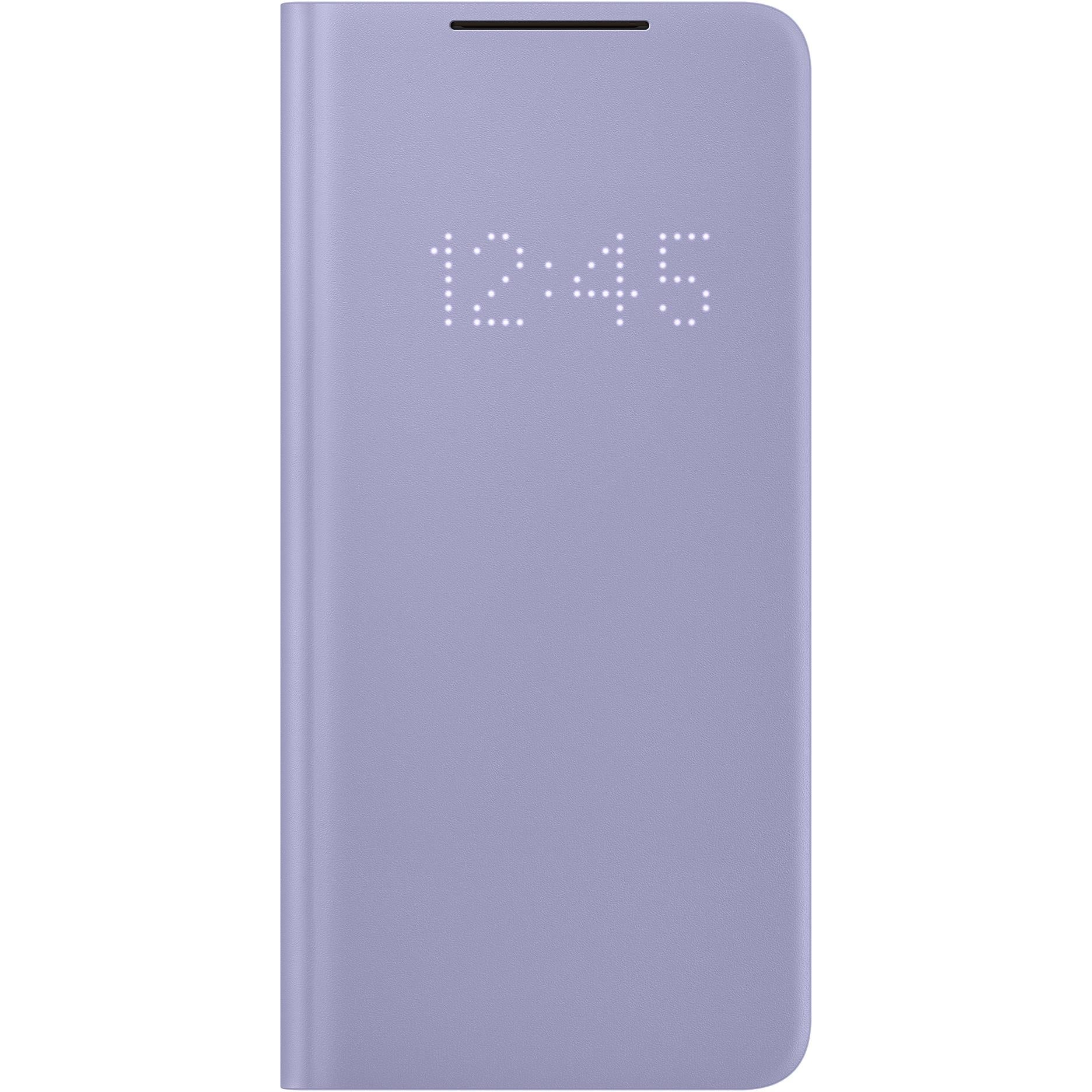 samsung smart led view case for galaxy s21+ (violet)