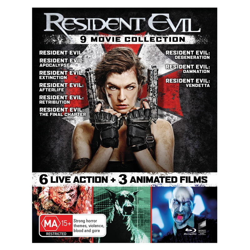 resident evil movie collection best buy