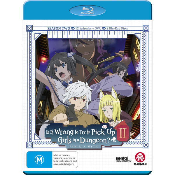 Is It Wrong To Try To Pick Up Girls In A Dungeon Season 2 Jb Hi Fi