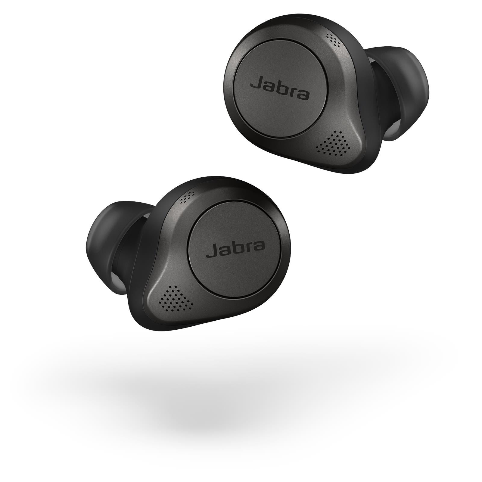 jabra elite 85t true wireless anc in-ear headphones (titanium black)