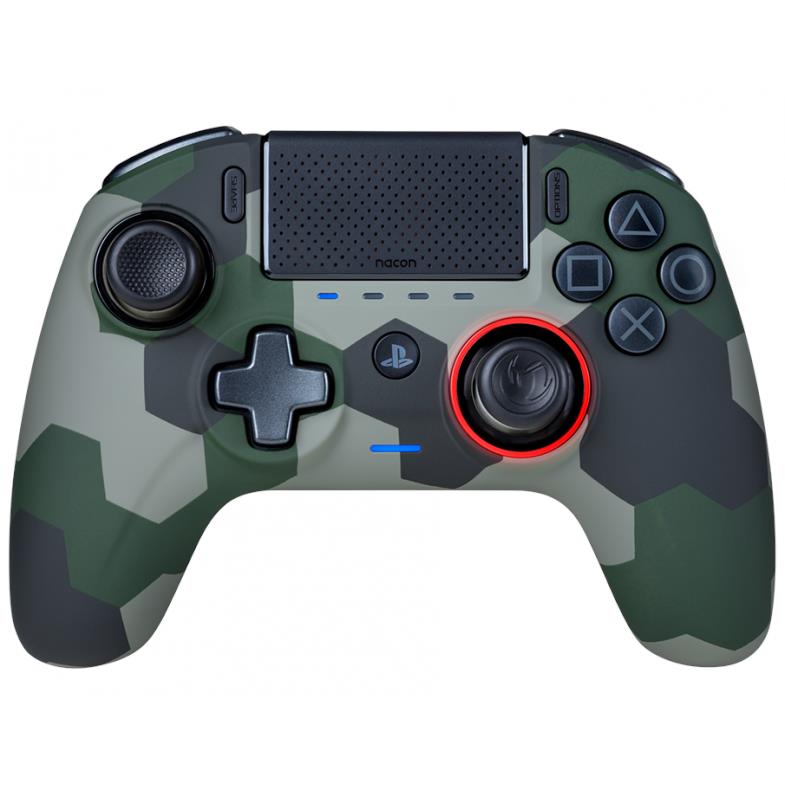 nacon revolution unlimited pro controller for playstation 4 (camo green)